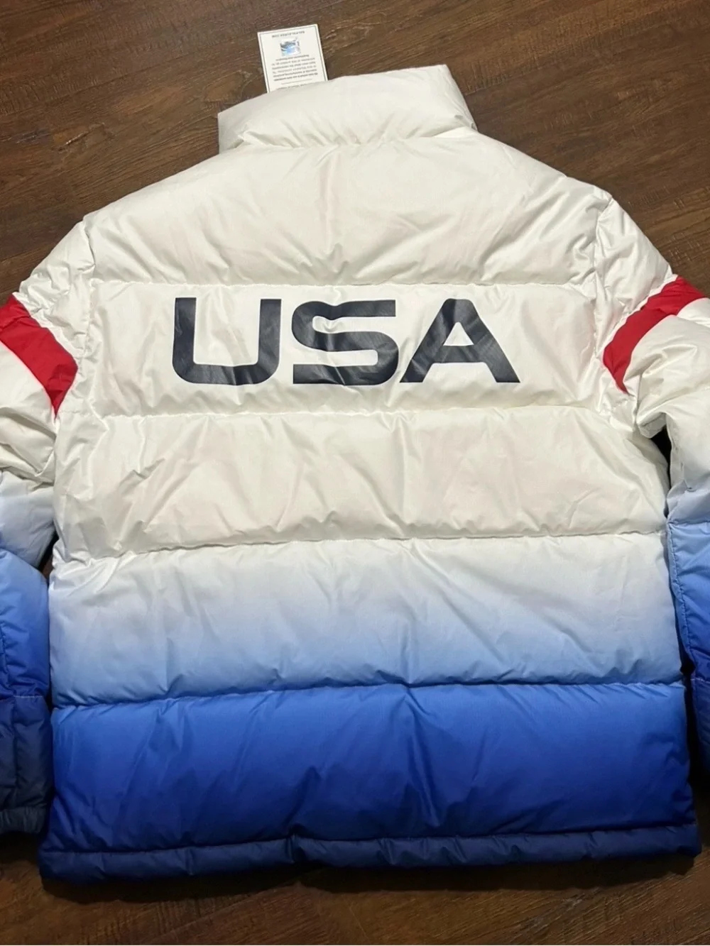 Polo Ralph Lauren Team USA Olympic Puffer Jacket 2022 Size S